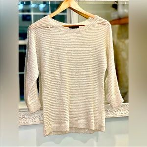 Holiday Shimmer Knit Sweater